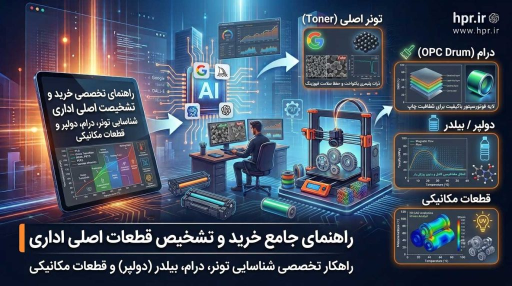 قطعات مصرفی ماشین‌های اداری